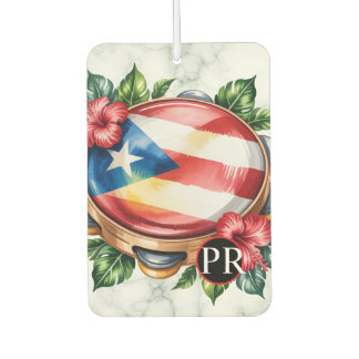 Puerto Rico Boricua Musician Car Air Freshener