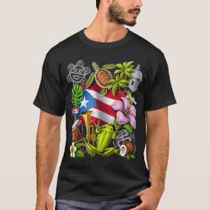 Puerto Rico Boricua Pride T-Shirt
