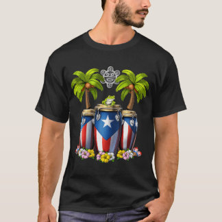 Puerto Rico Boricua Taino Sun T-Shirt