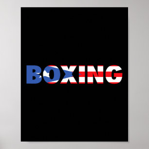 Puerto Rico Boxing T Shirt Apparel Poster