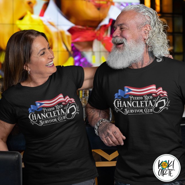 Puerto Rico Chancleta Survivor Club T-Shirt (Creator Uploaded)