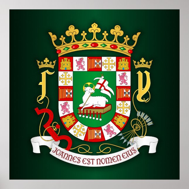 Puerto Rico COA Poster (Front)