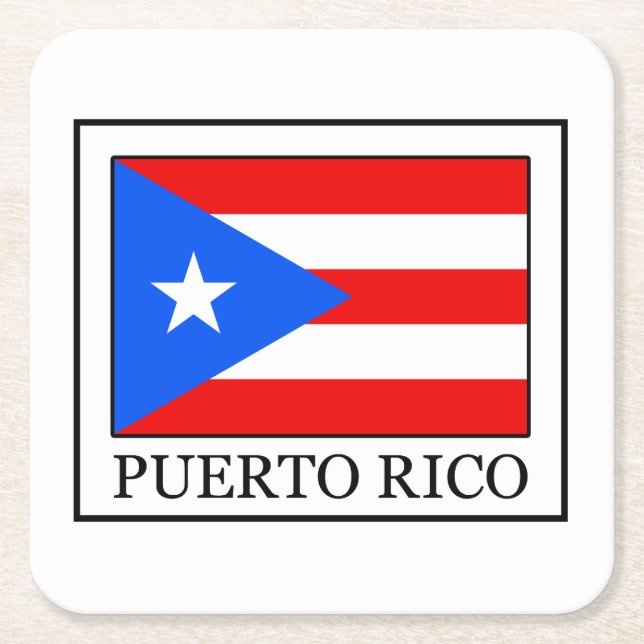 Puerto Rico coaster (Front)
