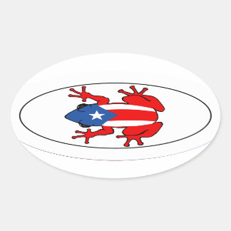Puerto Rico - Coqui Sticker