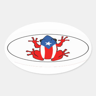 Puerto Rico - Coqui Sticker