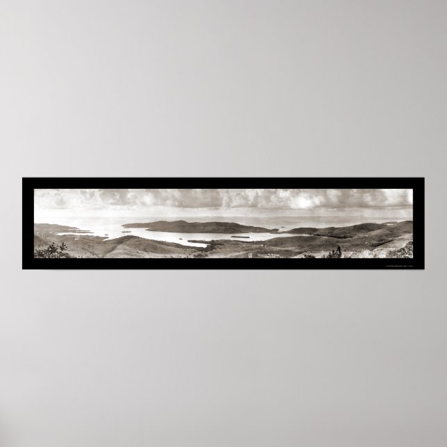 Puerto Rico Culebra Photo 1914 Poster (Front)