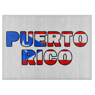 Puerto Rico Cutting Board