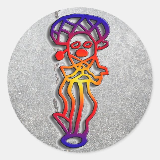 Puerto Rico - dancer sticker (Front)
