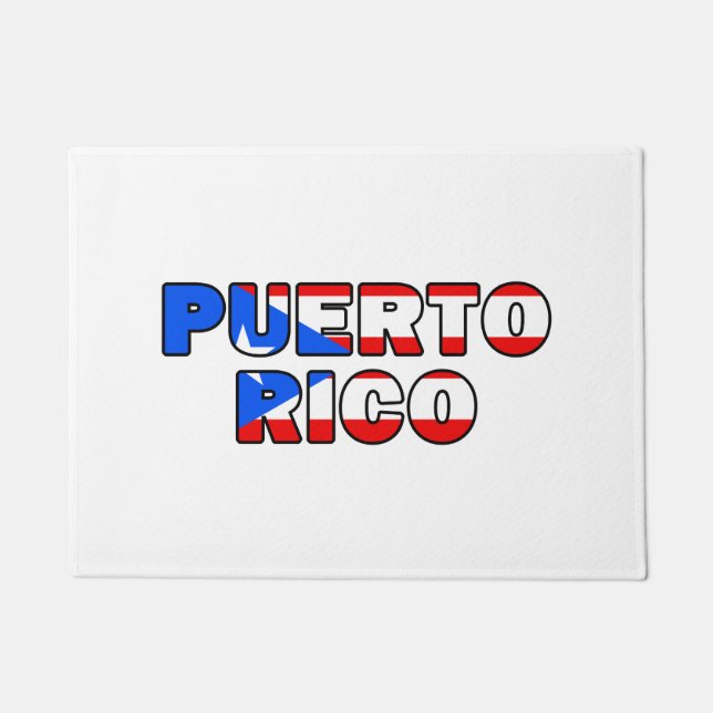 Puerto Rico Doormat (Front)