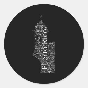 Puerto Rico El Moro Prideful Puerto Rican Cities A Classic Round Sticker