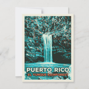 Puerto Rico, El Yunque National Park Postcard