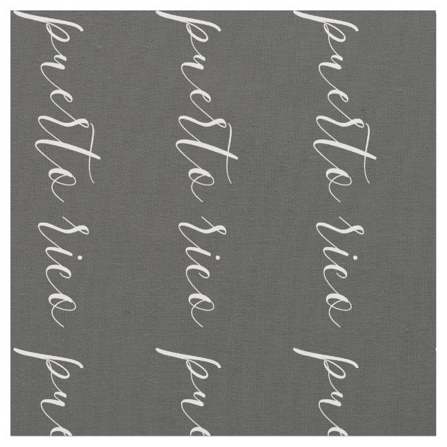 Puerto Rico Fabric (Close Up)