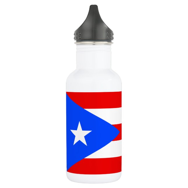 Puerto Rico Flag 532 Ml Water Bottle (Left)