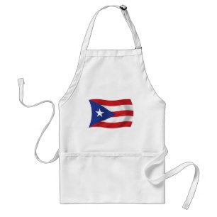 Puerto Rico Flag Apron