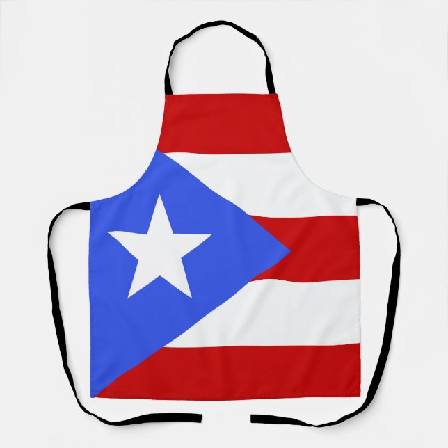 Puerto Rico flag Apron (Front)