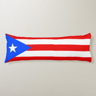 Puerto Rico Flag Body Cushion