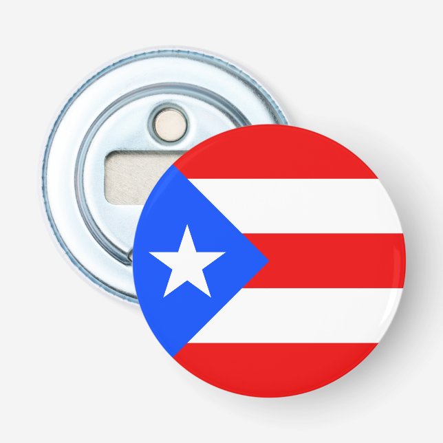 Puerto Rico Flag Bottle Opener (Front)