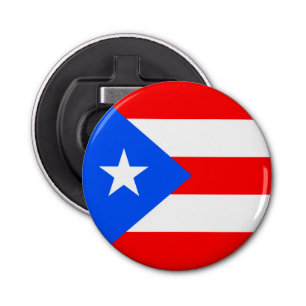 Puerto Rico Flag Bottle Opener