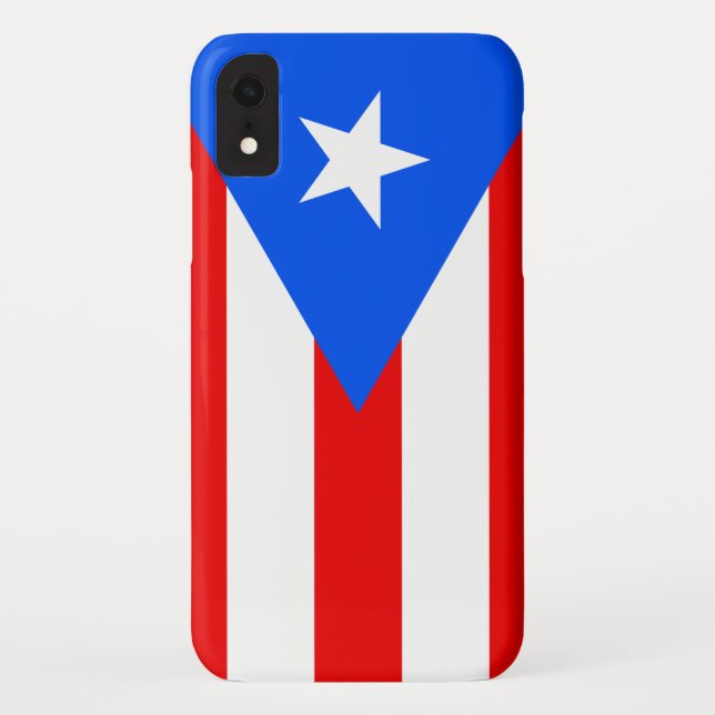 Puerto Rico Flag Case-Mate iPhone Case (Back)