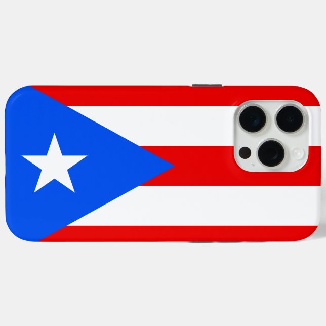 Puerto Rico flag Case-Mate iPhone Case (Back (Horizontal))