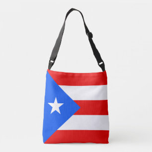 Puerto Rico Flag Crossbody Bag