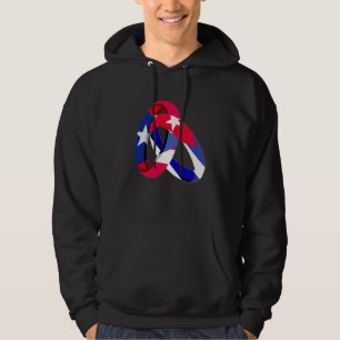 Puerto Rico Flag Cuba Grown Ring Marriage Wedding Hoodie