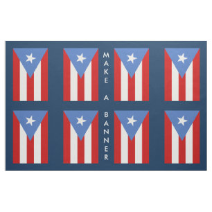 Puerto Rico Flag: Decoration Fabric