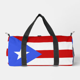 Puerto Rico flag Duffle Bag