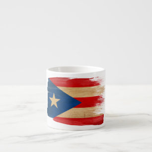Puerto Rico Flag Espresso Cup