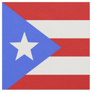 Puerto Rico flag Fabric
