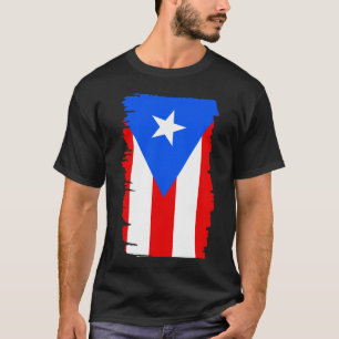 Puerto Rico Flag Gift Football Fan Sport T-Shirt