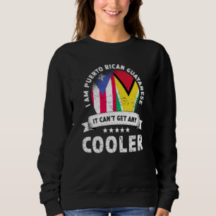 Puerto Rico Flag Guyana Grown Patriot Country Prid Sweatshirt
