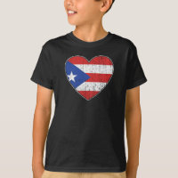 Puerto Rico Flag Love Heart Puertorican