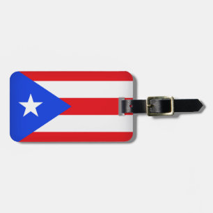 Puerto Rico Flag Luggage Tag