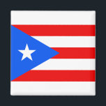 Puerto Rico Flag Magnet<br><div class="desc">Puerto Rico Flag cheap products printed with the flag can be used as best gifts for family or friends.</div>