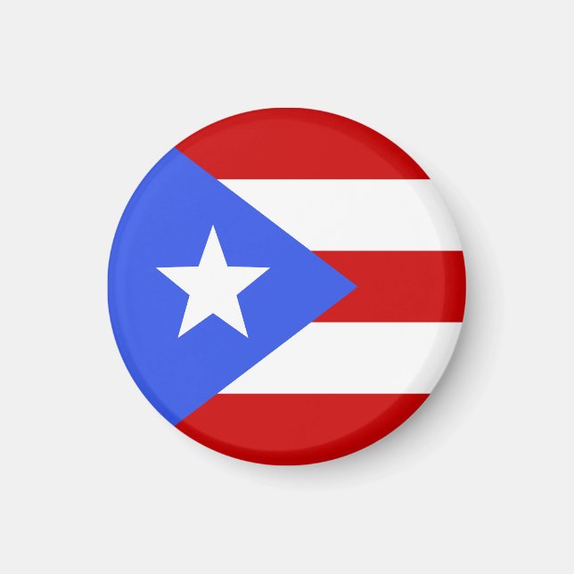 Puerto Rico flag Magnet (Front)