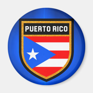 Puerto Rico Flag Magnet