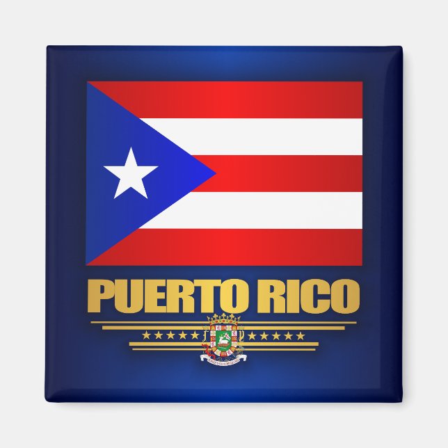 Puerto Rico Flag  Magnet (Front)