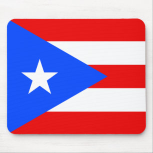 Puerto Rico Flag Mouse Pad