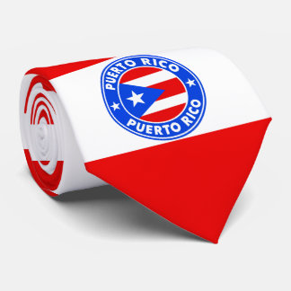 Puerto Rico Flag Neck Tie, Stylish Puerto Rico Tie