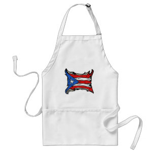 Puerto Rico Flag of Reggaeton Standard Apron