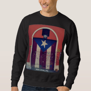 Puerto Rico Flag (Old San Juan PR Heritage Sweatshirt