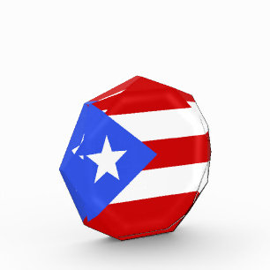 Puerto Rico flag Photo Block