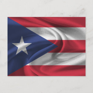 Puerto Rico Flag Postcard