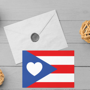 Puerto Rico Flag Postcard