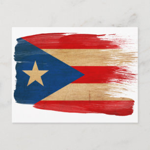 Puerto Rico Flag Postcards
