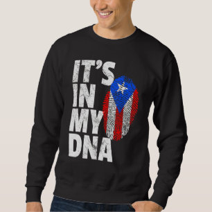 Puerto Rico Flag Pride Country Home Nation Famil Sweatshirt