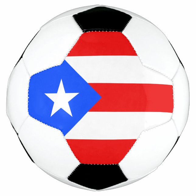 Puerto Rico Flag Soccer Ball (Front)