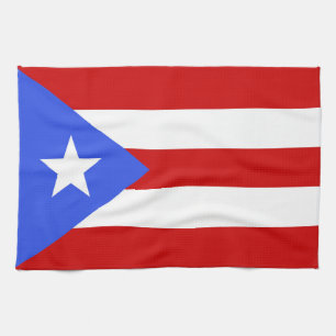 Puerto Rico flag Tea Towel