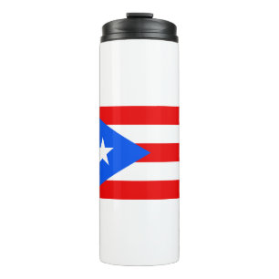 Puerto Rico Flag Thermal Tumbler